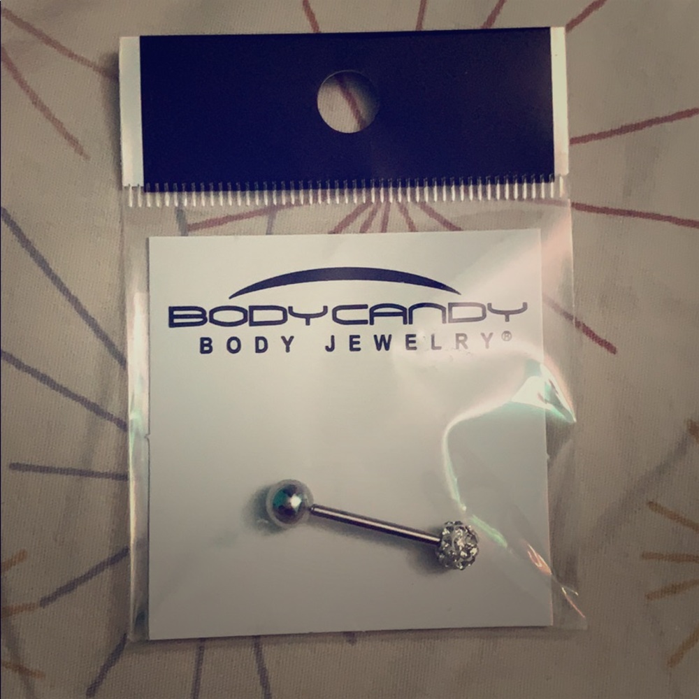 Brand new tongue, helix ring